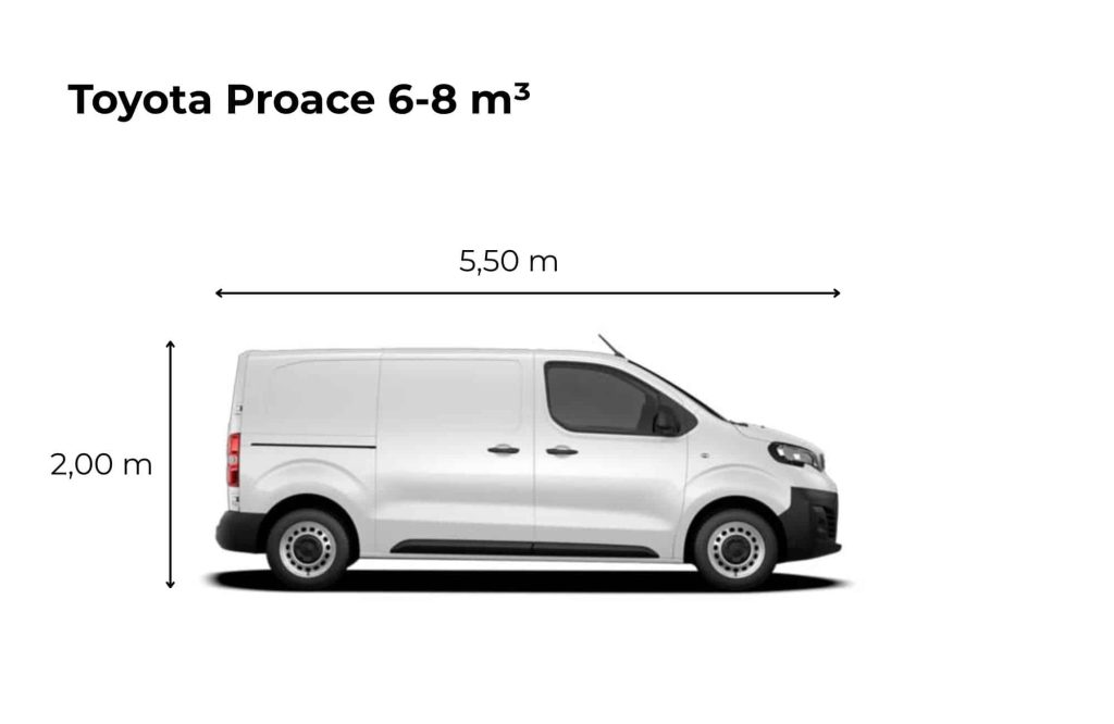 toyota proace 6 8m3